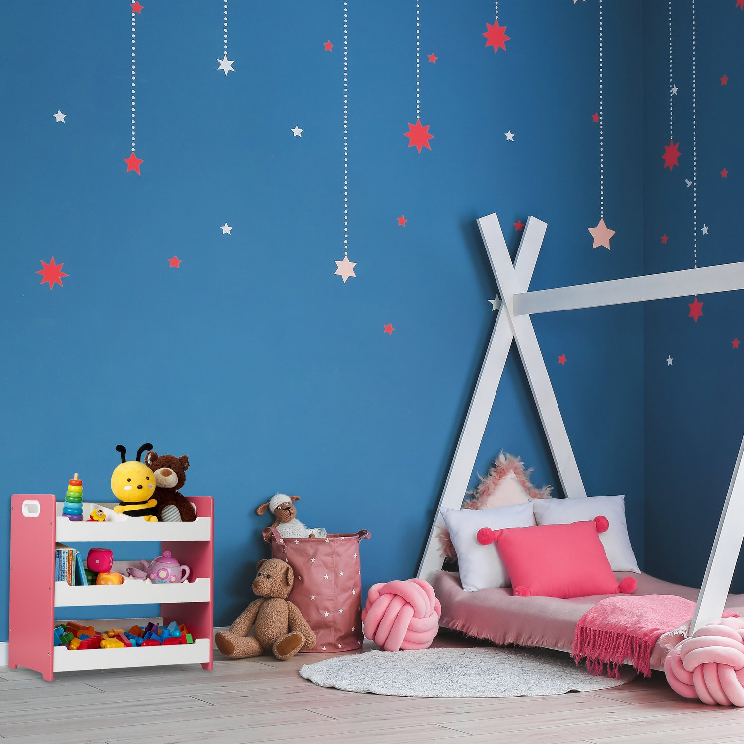Scaffale per bambini con 5 scomparti