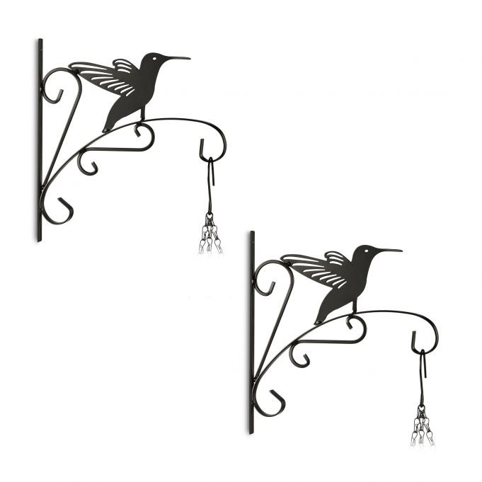 Pampelhalter 2er Set mit Vogel