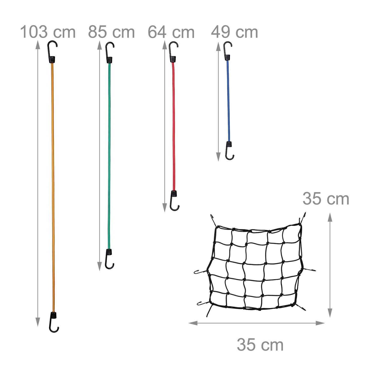 Set van 30 elastiekjes
