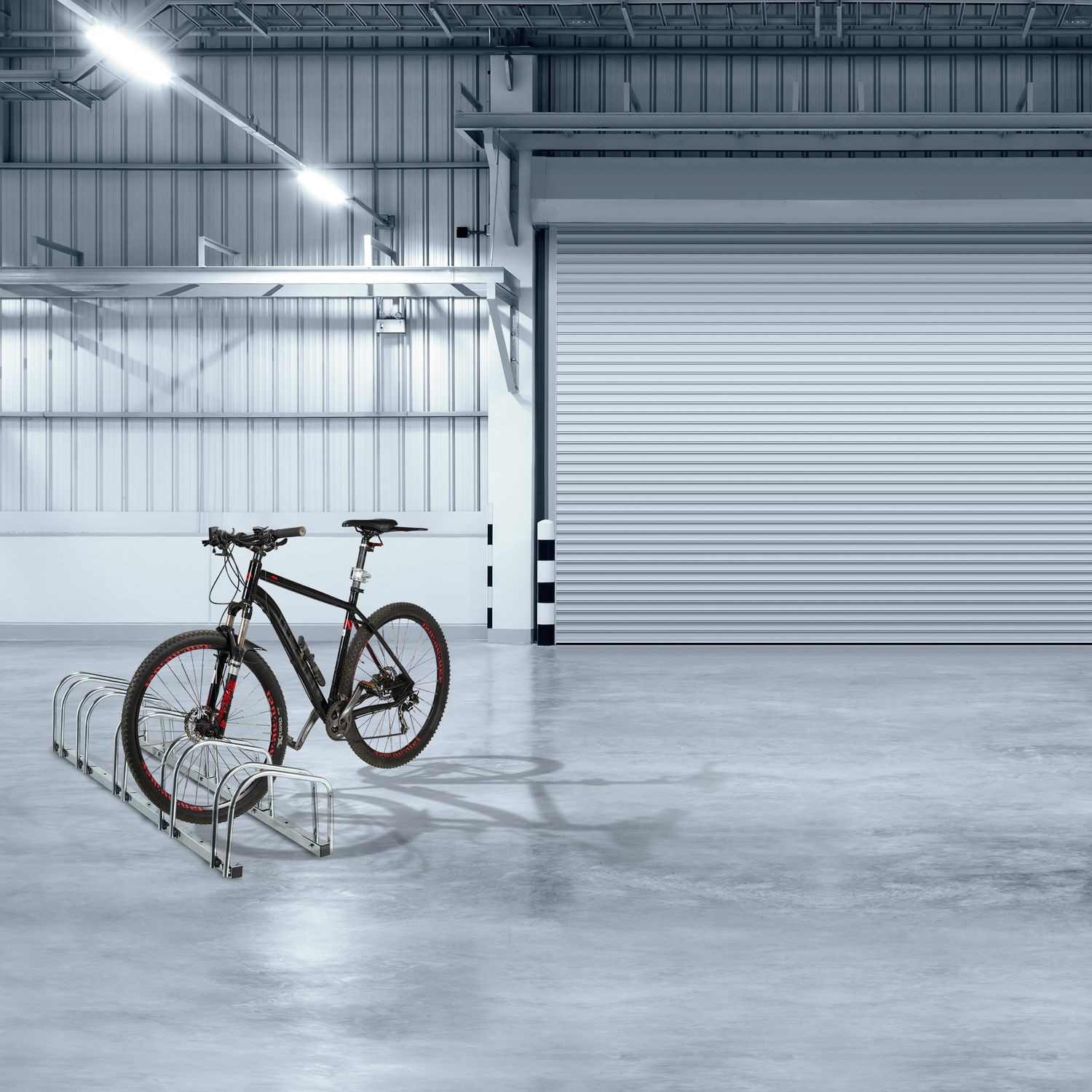 Bicycle rack for 5 bicycles