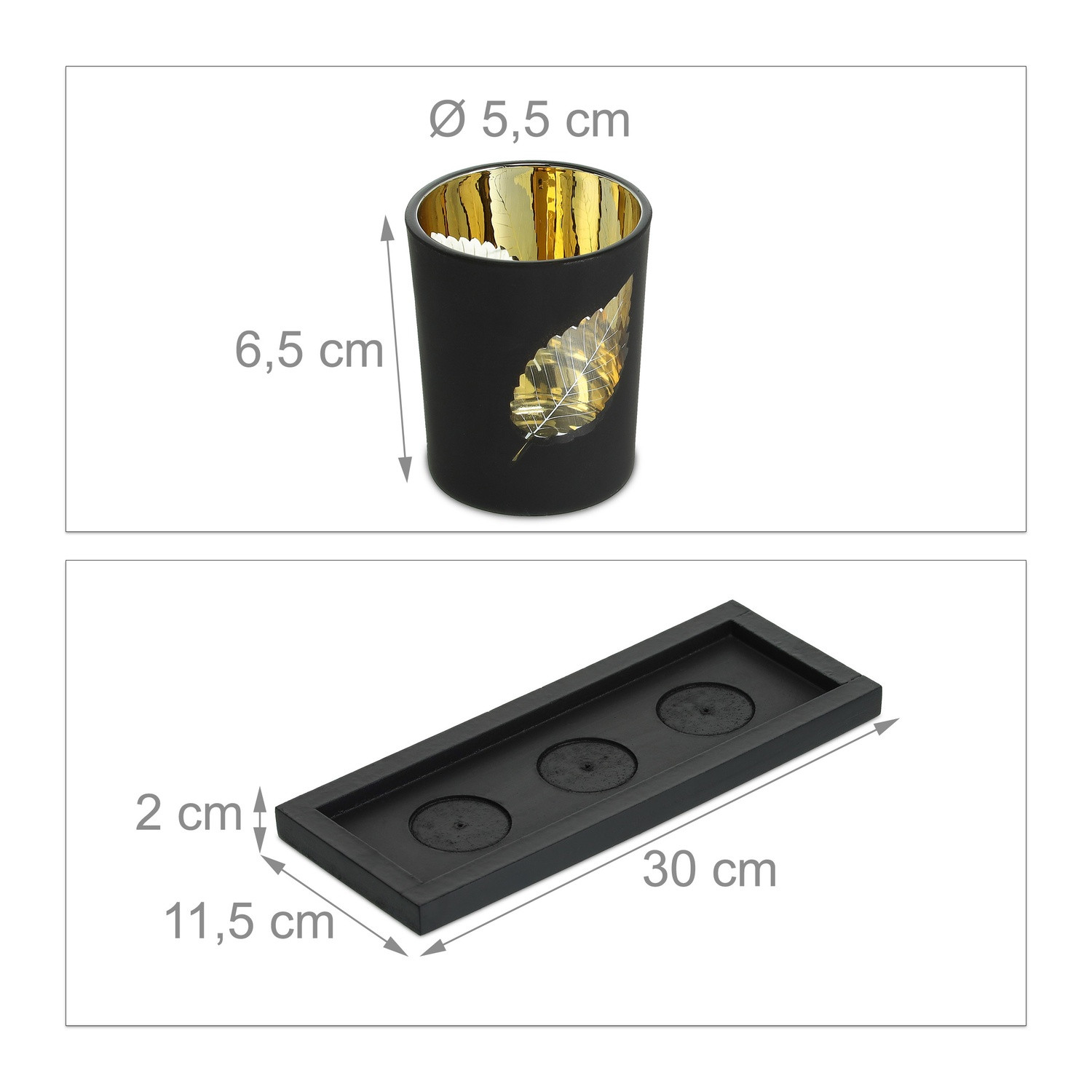 Candlestick for tealights
