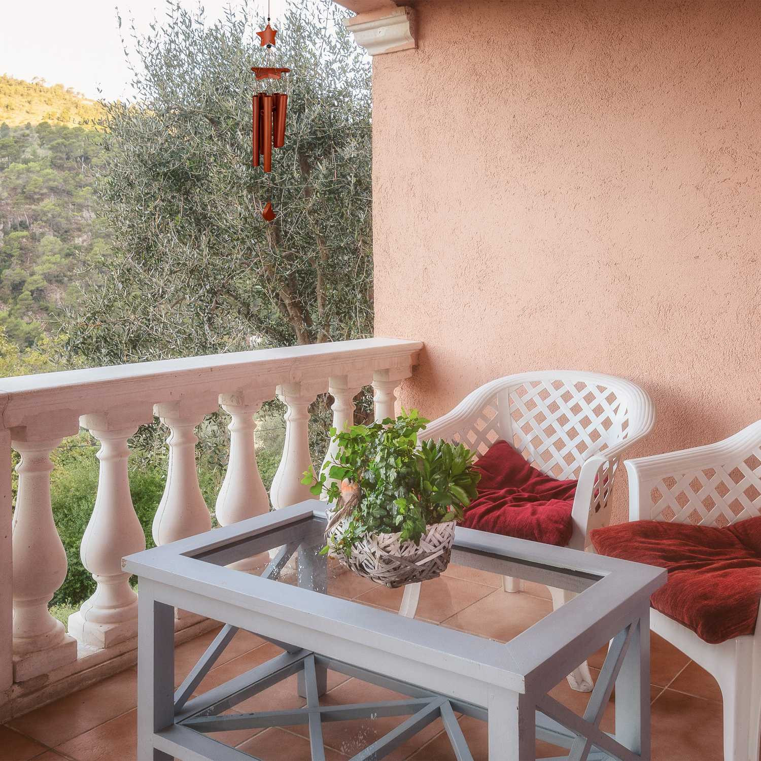Bamboo wind chimes