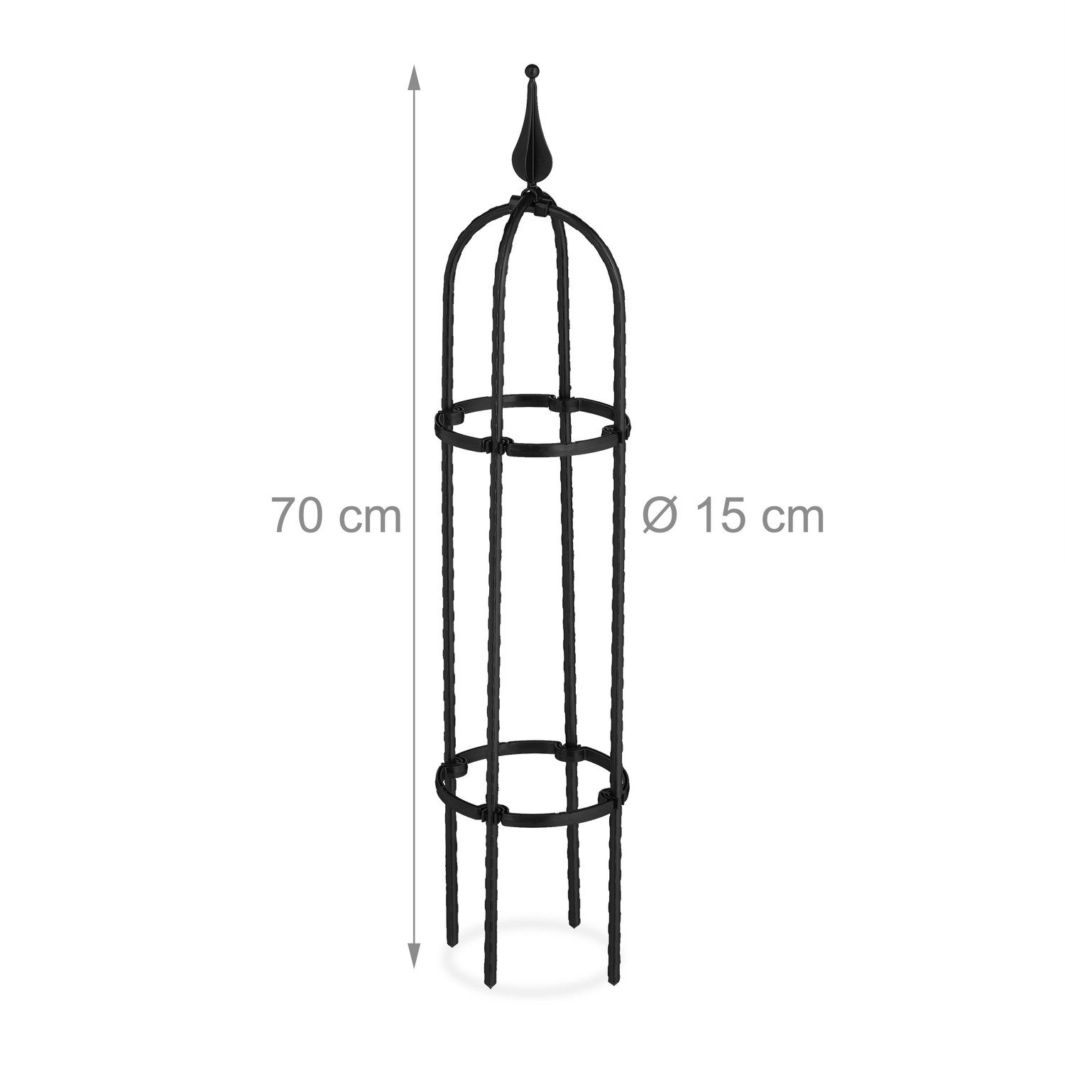 Trellis 70 cm, set van 2