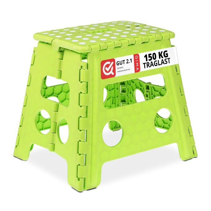 Tabouret pliant vert