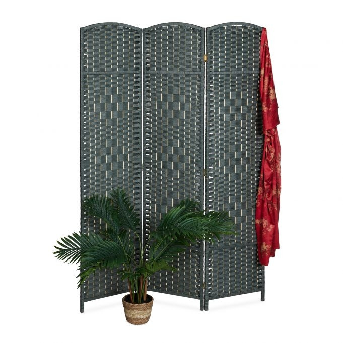 Mampara de pared con 3 paneles