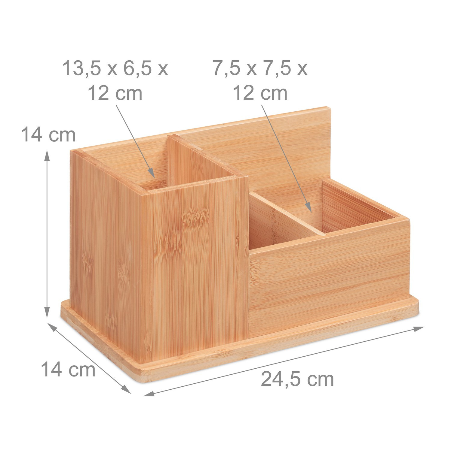 Porta canetas em bambu