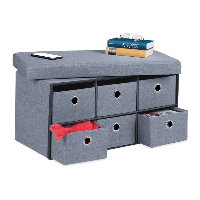 Banc avec rangement