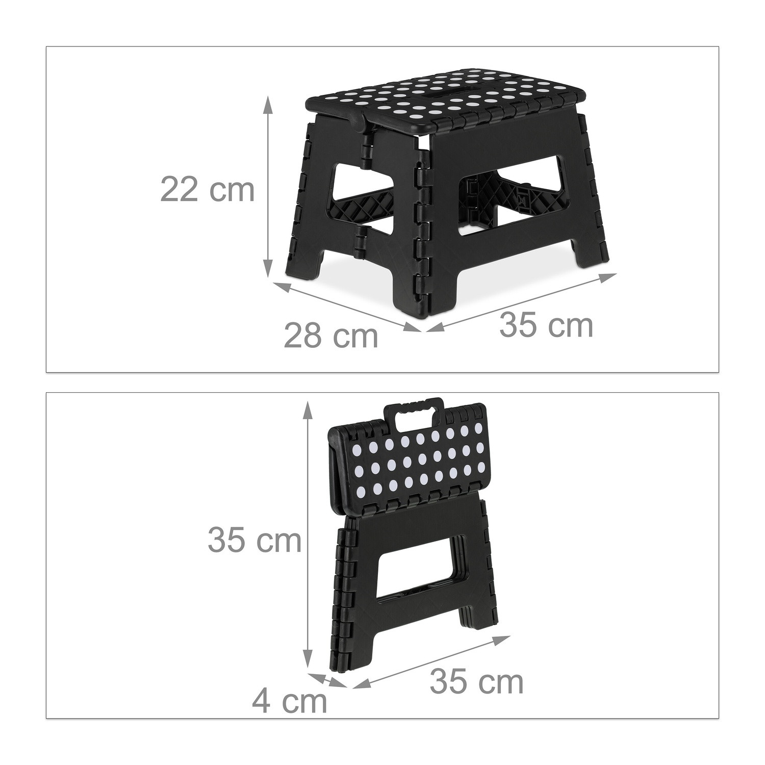 Kleiner Klapphocker