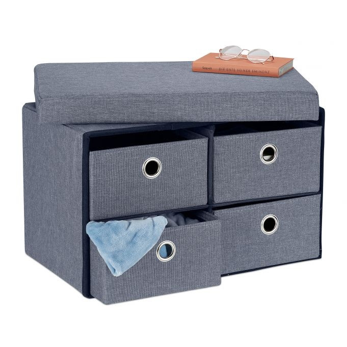 Banc avec rangement