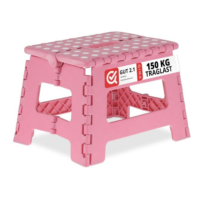 Folding stool M pink
