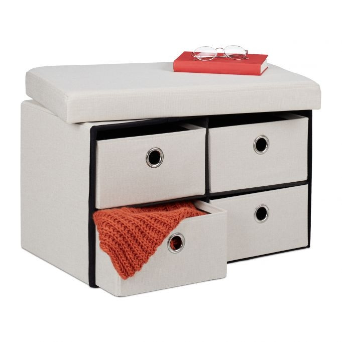 Banc avec rangement