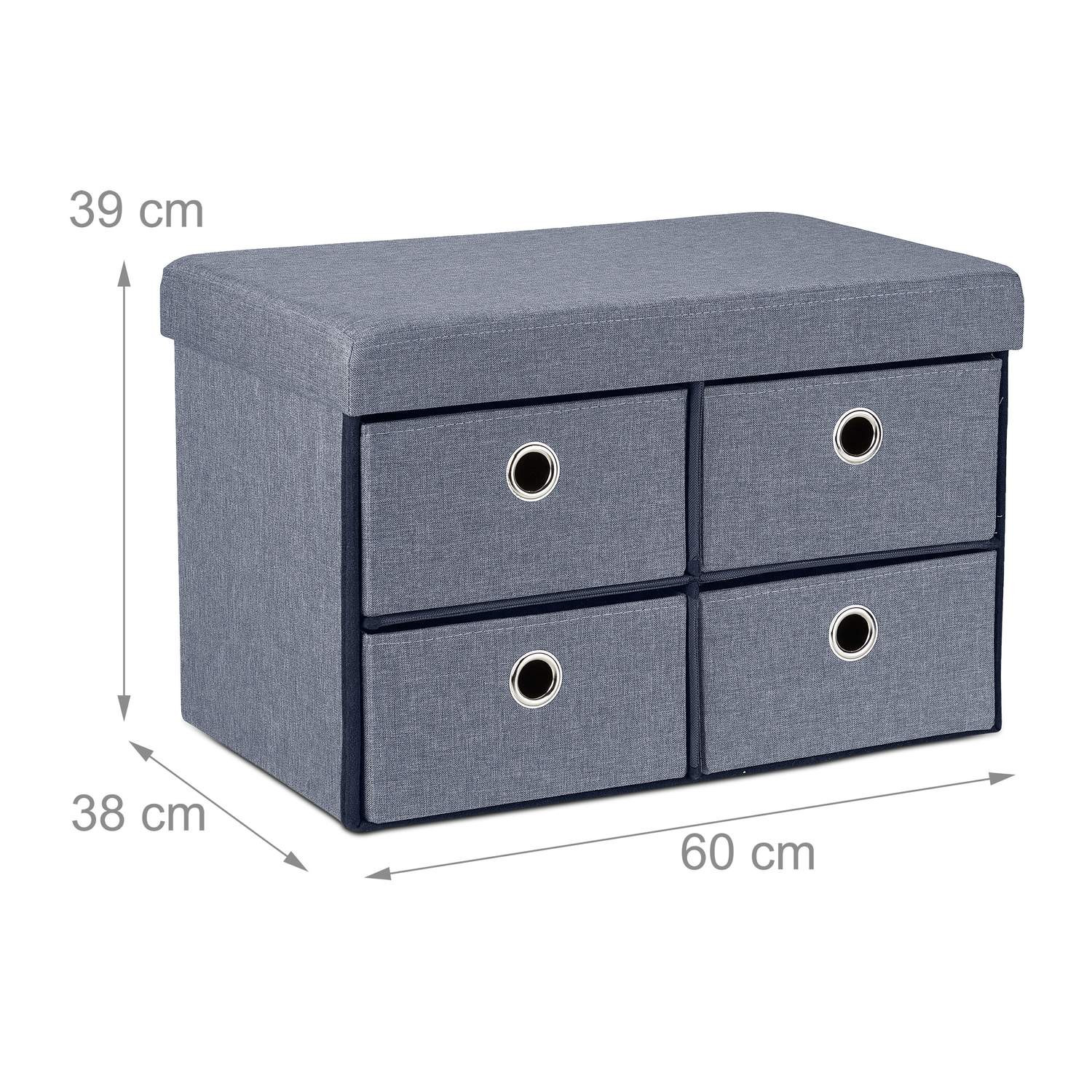 Banc avec rangement