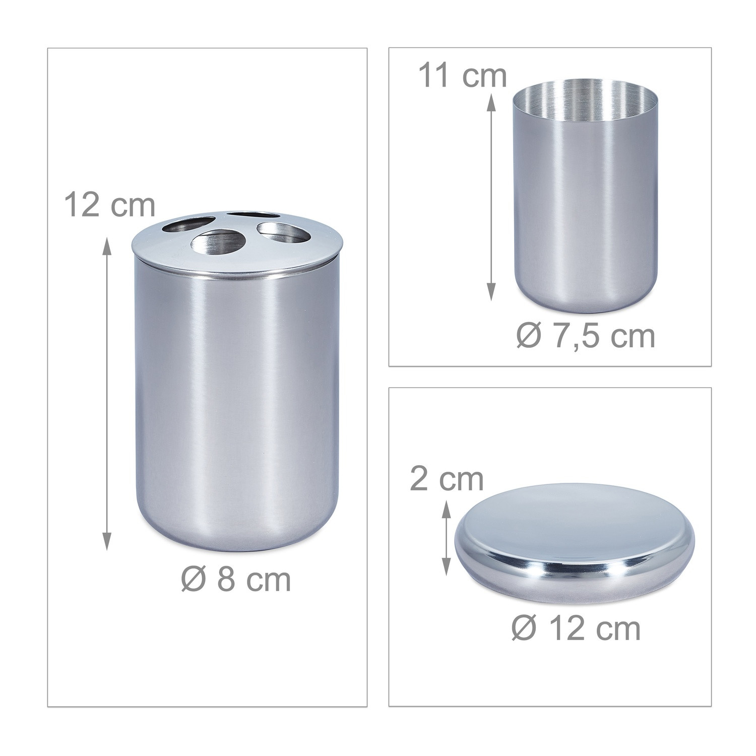 Badezimmer-Set 5-teilig