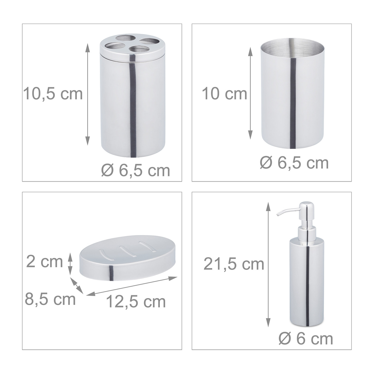 Bathroom set 4 parts