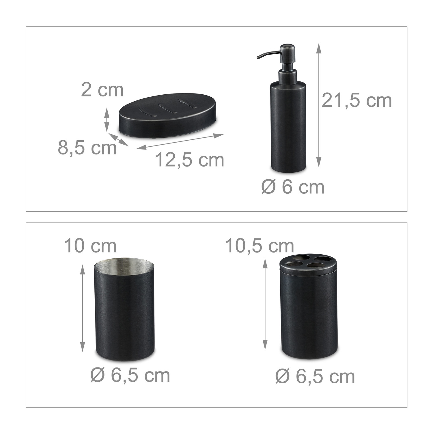 Bathroom set 4 parts