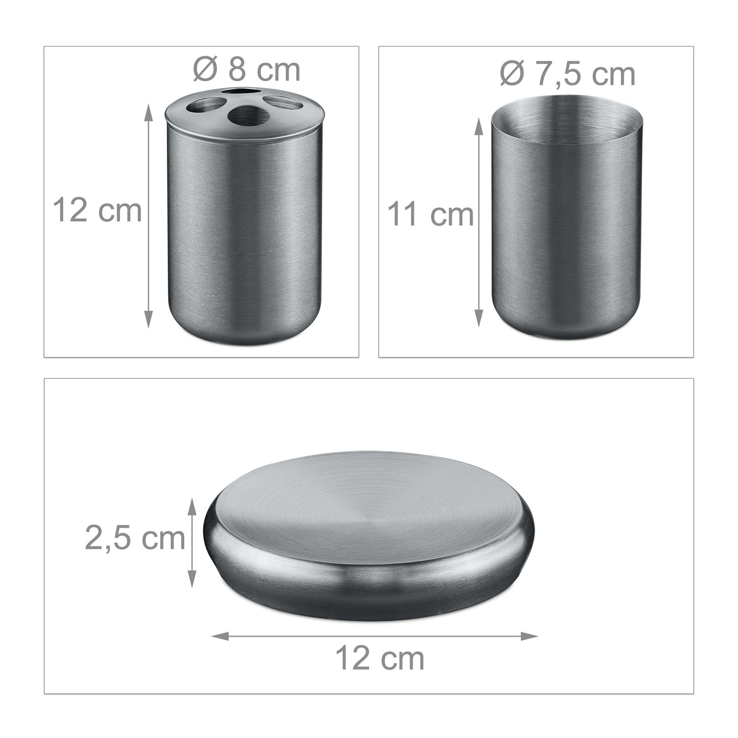 Set da bagno 5 pezzi