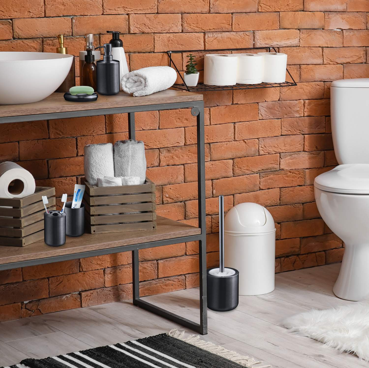 Badezimmer-Set 5-teilig