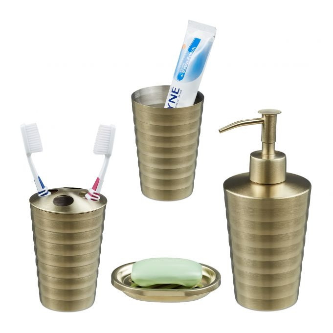Badezimmer-Set 4-teilig