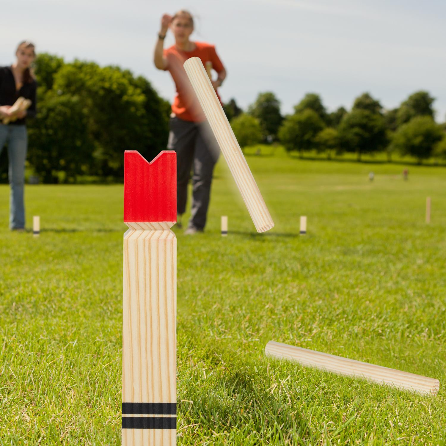 Wikinger-Kubb-Spiel