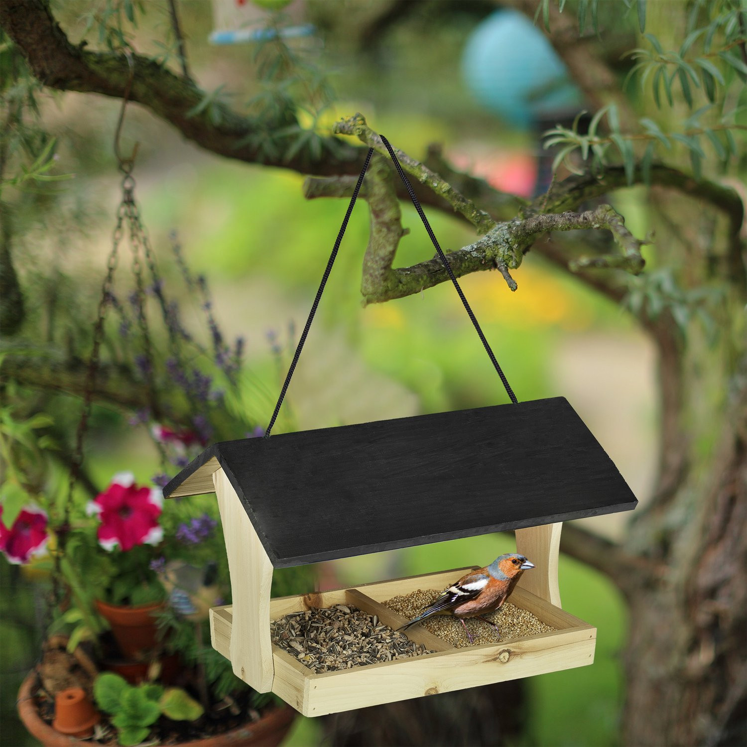 Mangeoire à oiseaux suspendue