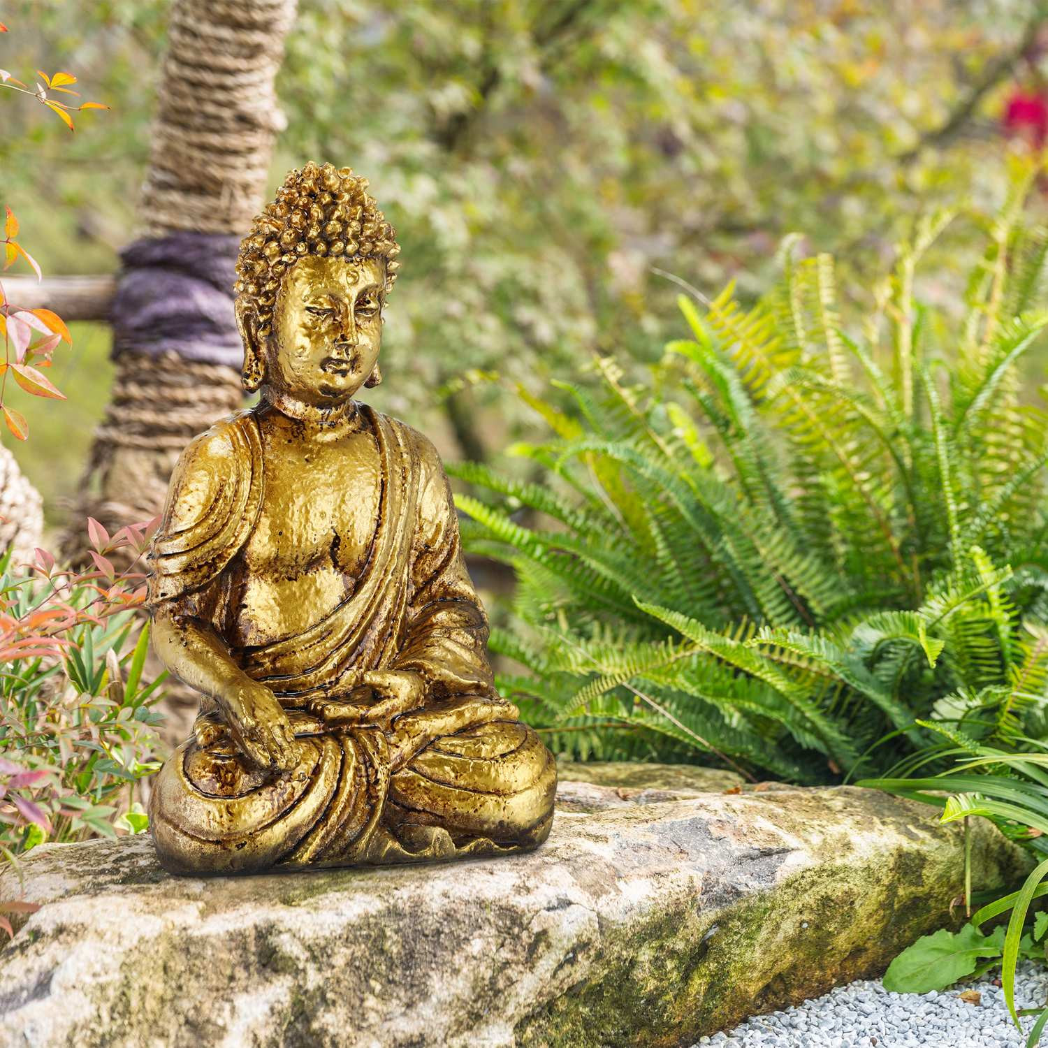 Jardín de figuras de Buda