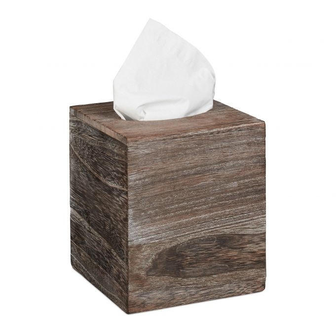 Servilletero de madera