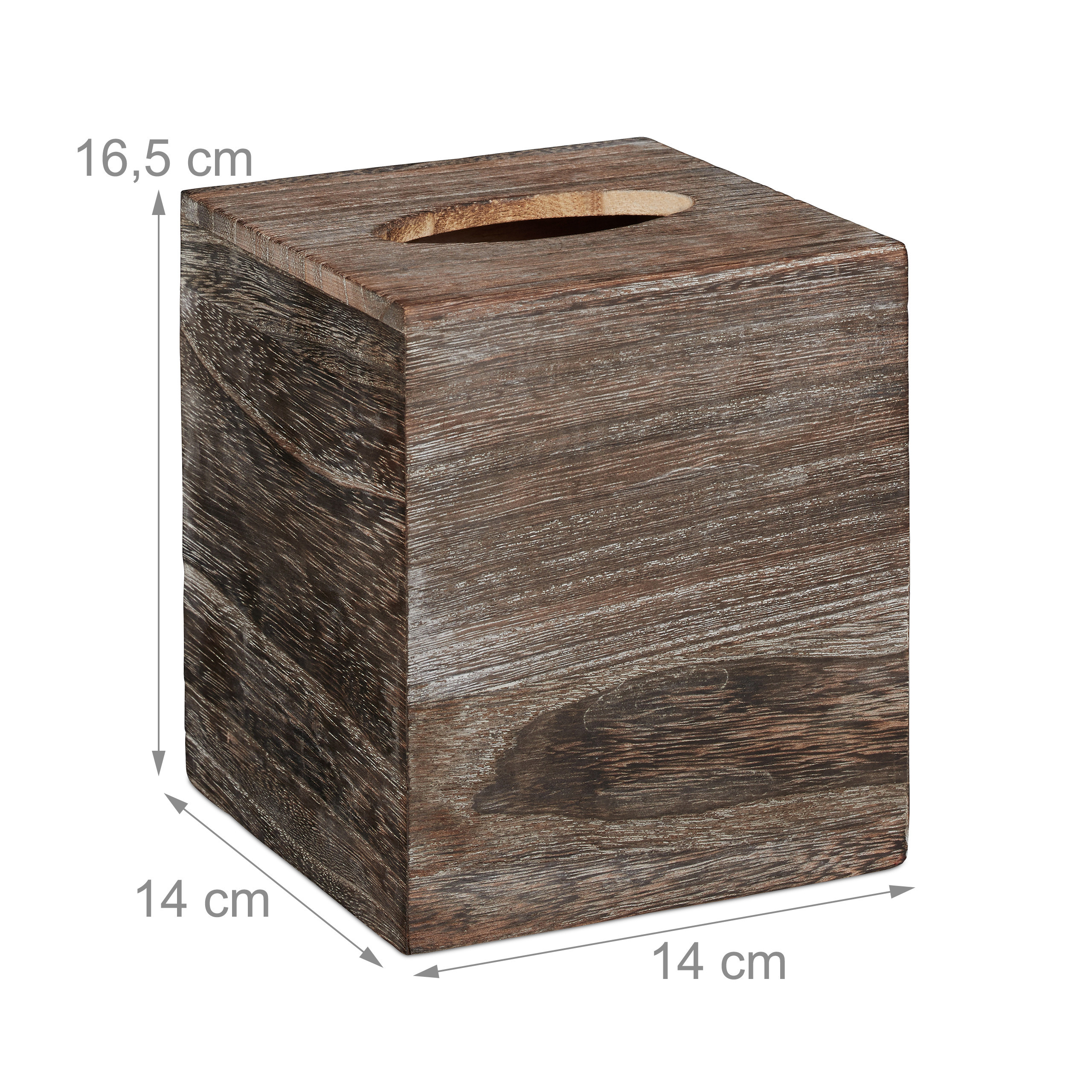 Servilletero de madera