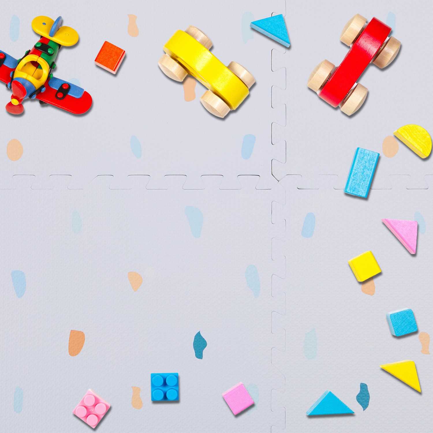 Puzzelmat met patroon