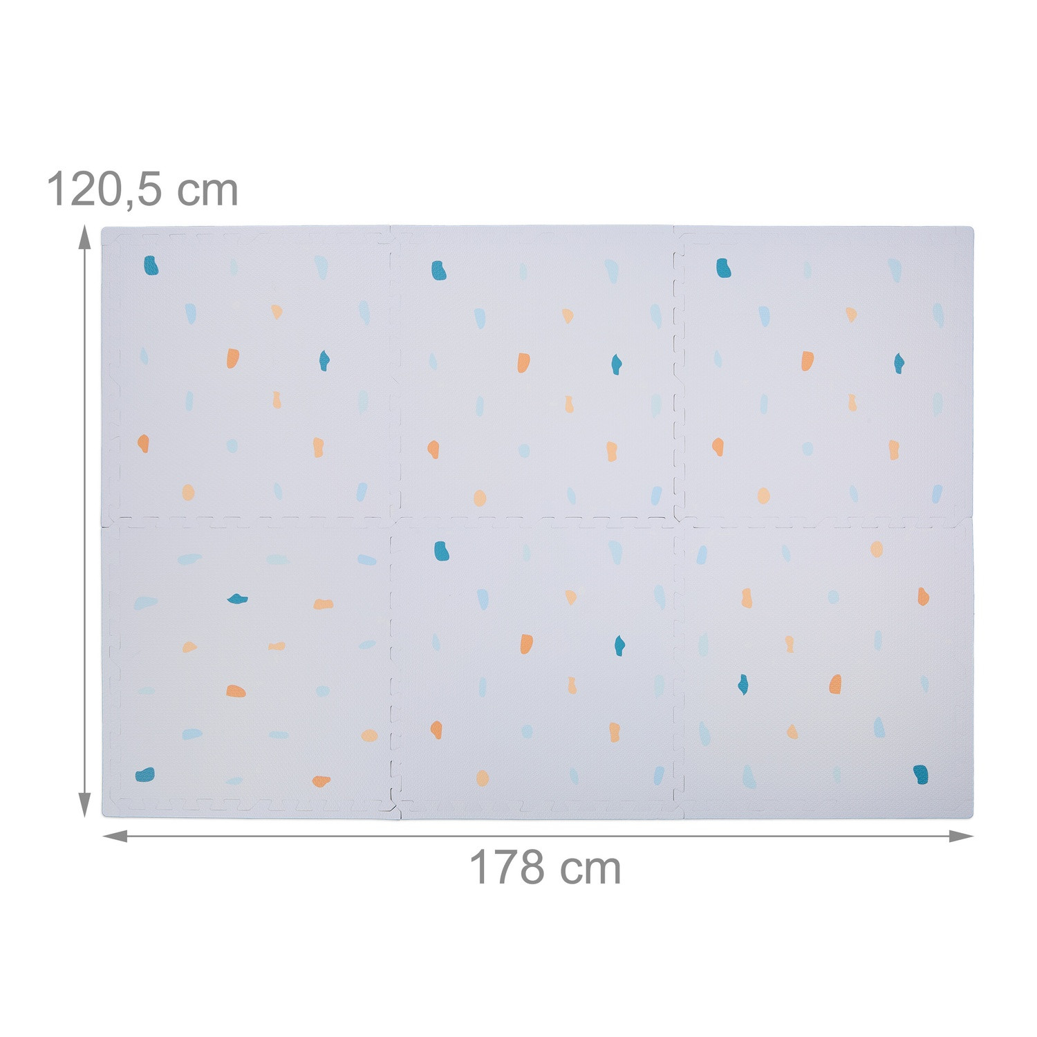 Puzzelmat met patroon