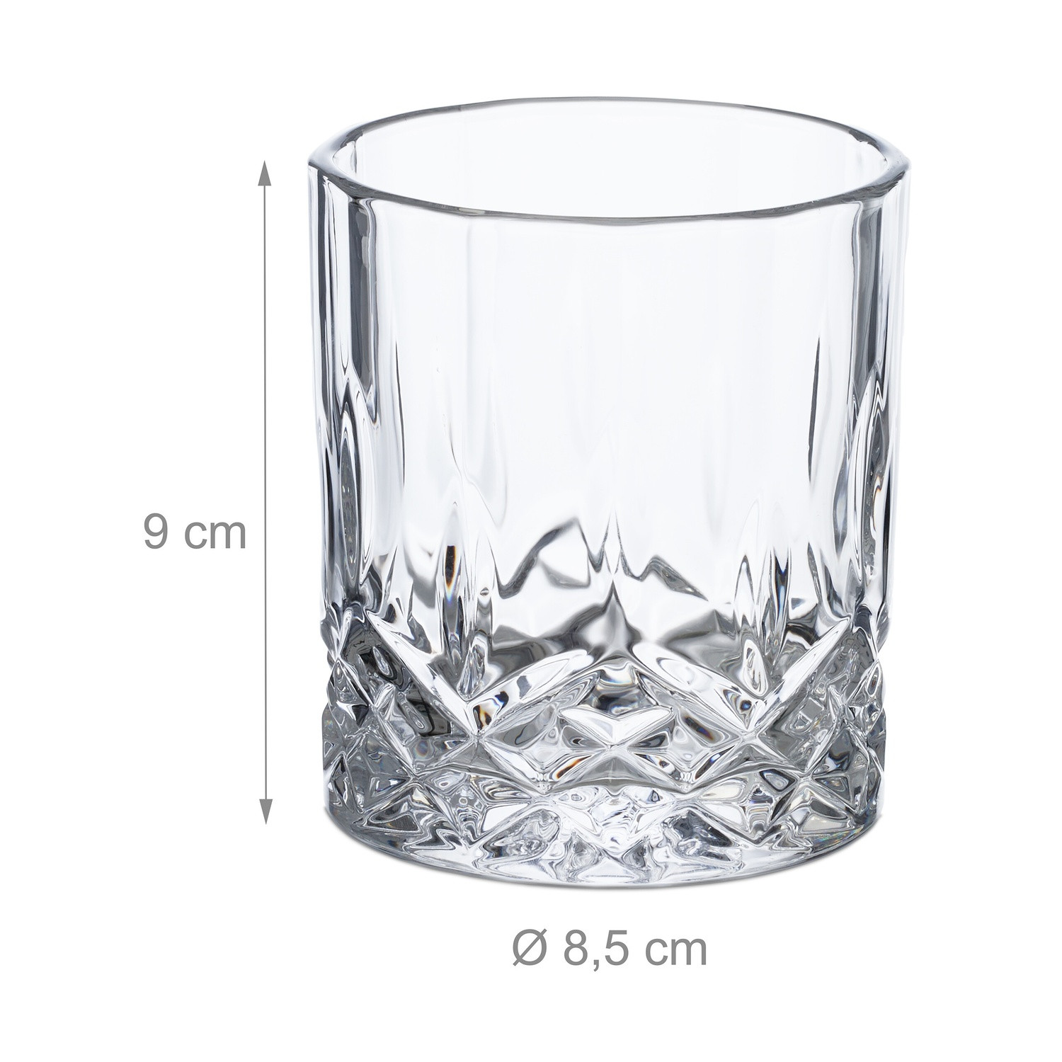 Whiskey glas 4-pack