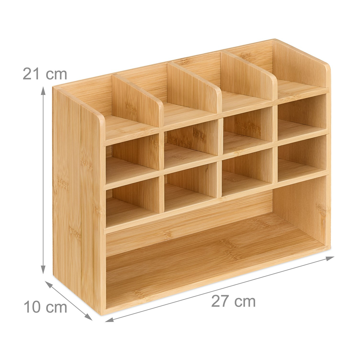 Bureau organizer van bamboe