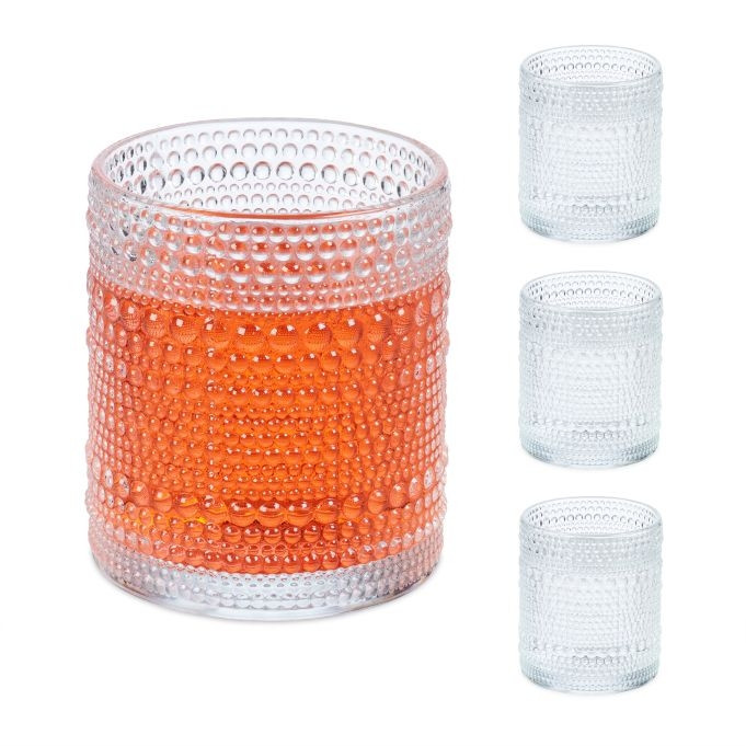 Conjunto de 4 gotas de copo