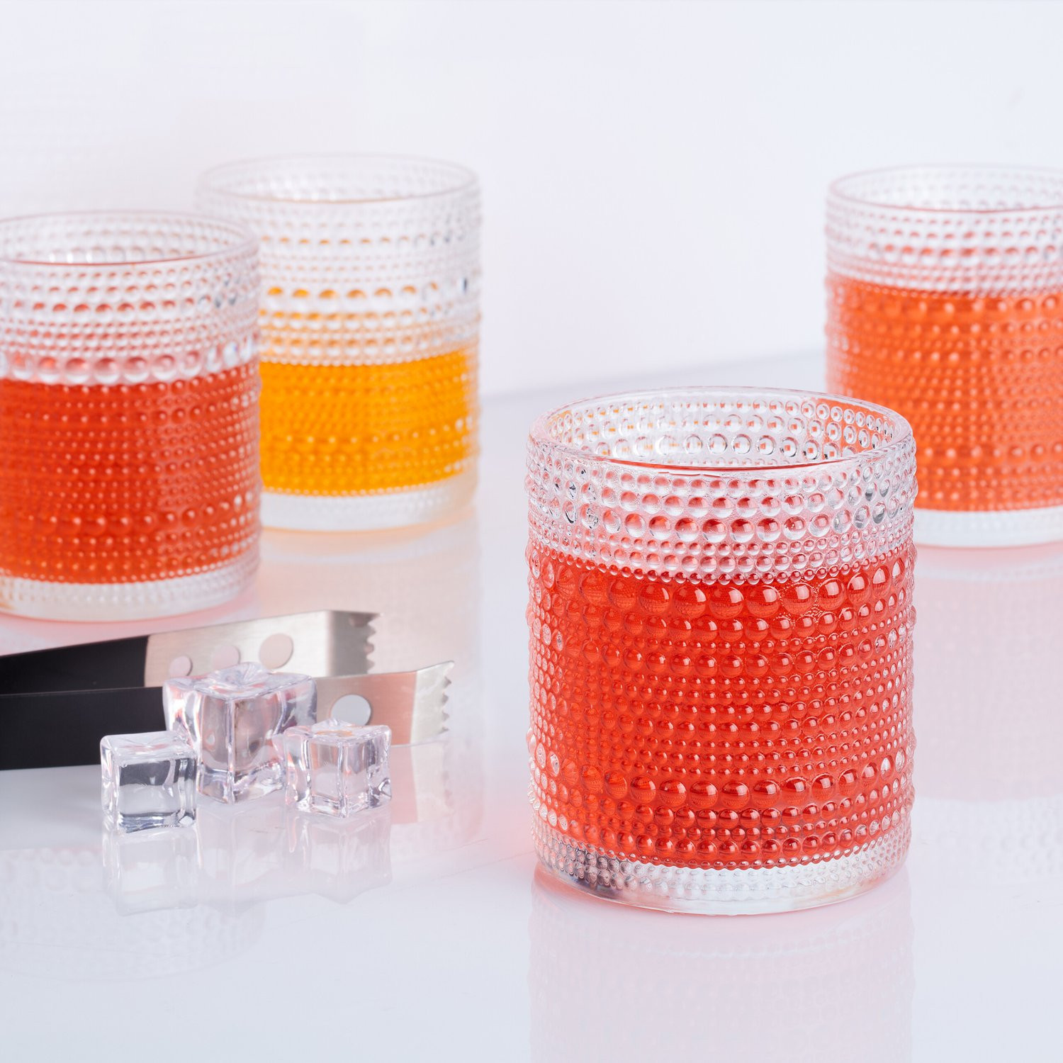 Drinkglas druppelset van 4
