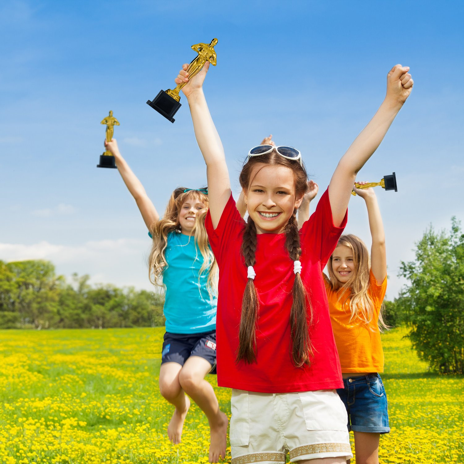 Winnaarstrofee set van 5