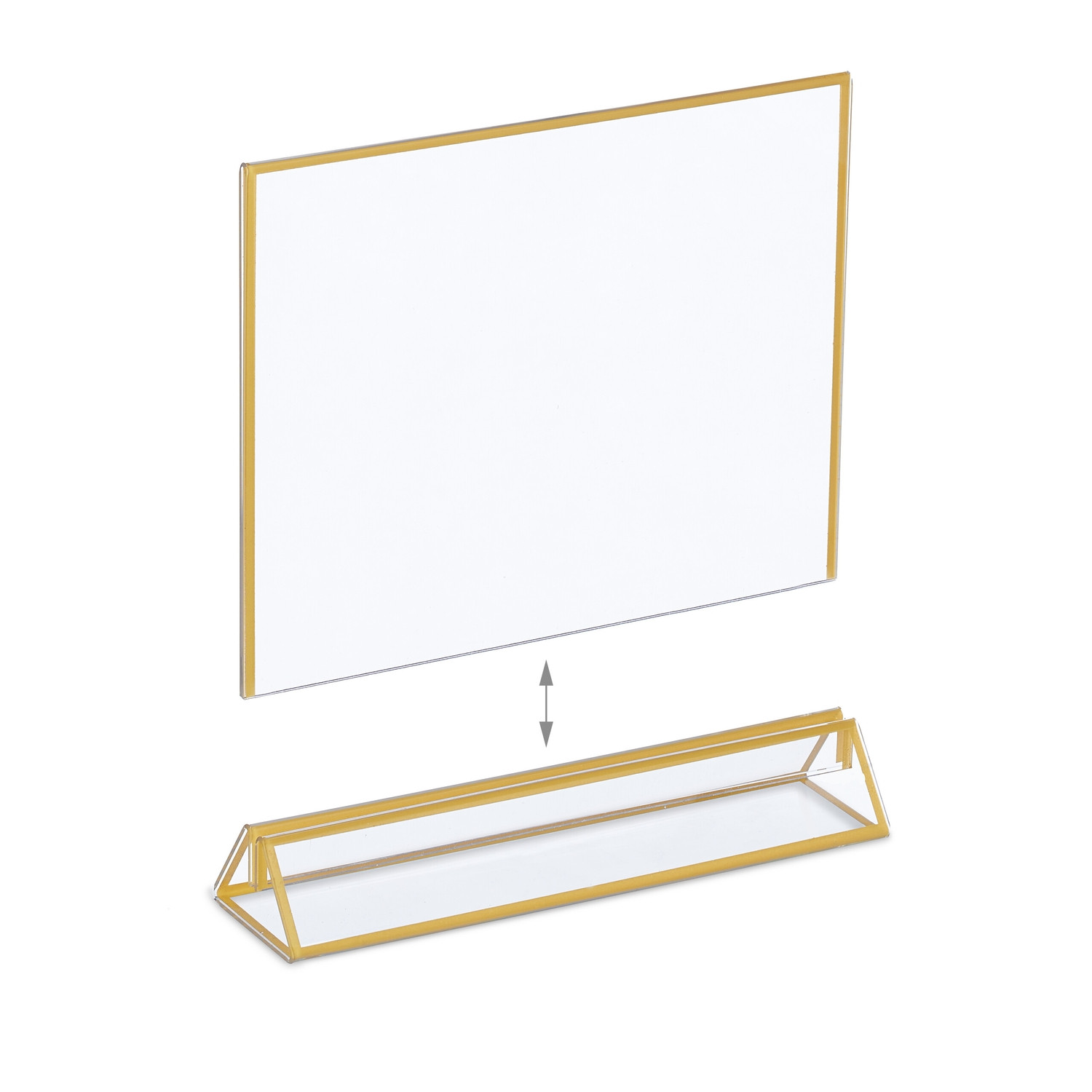 Support de table A5 lot de 10