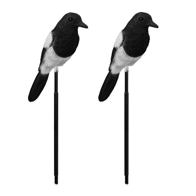 Tuinfiguur vogel set van 2