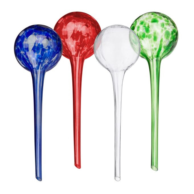 Conjunto de 4 bolas de água de vidro