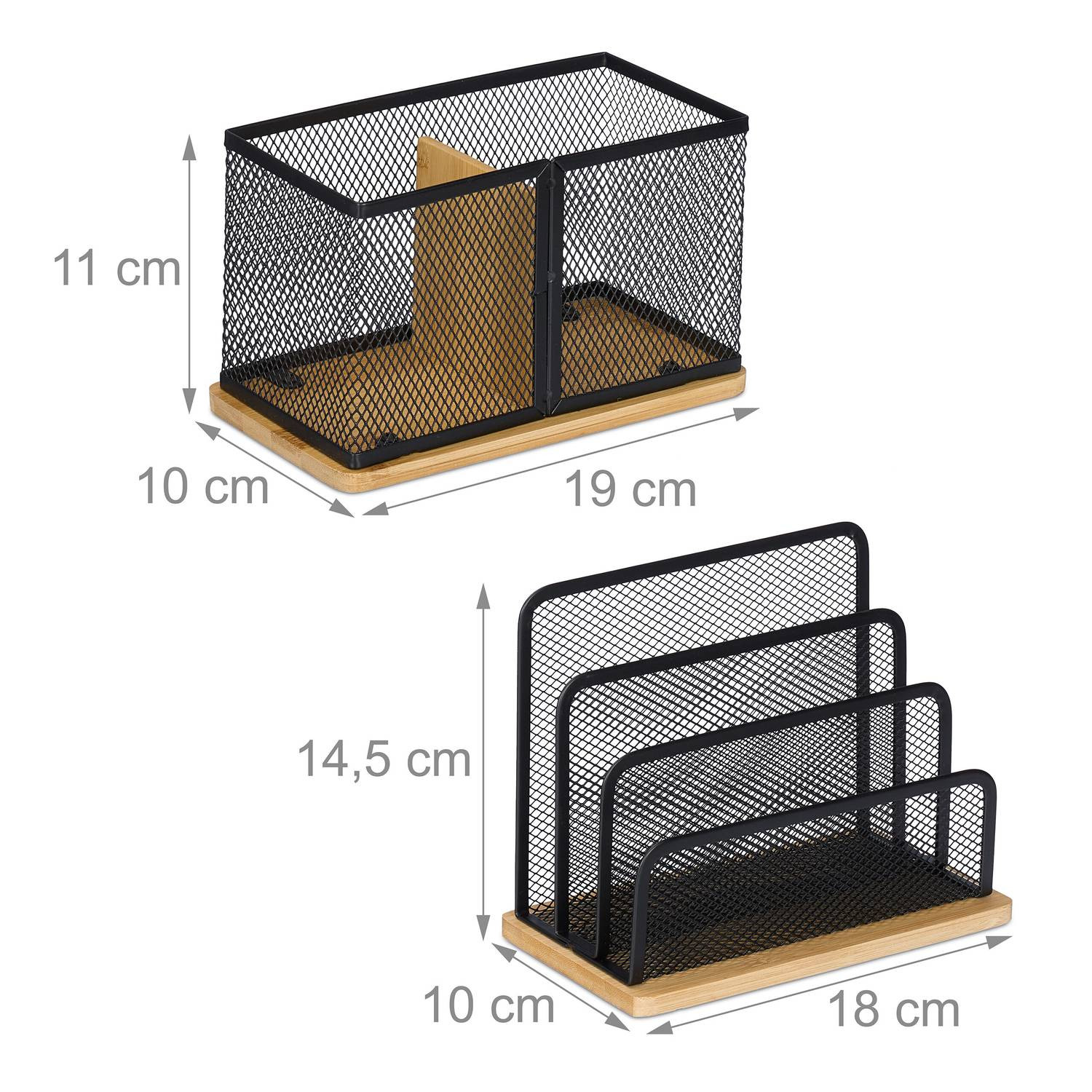 Ensemble de rangement de bureau 2 pièces