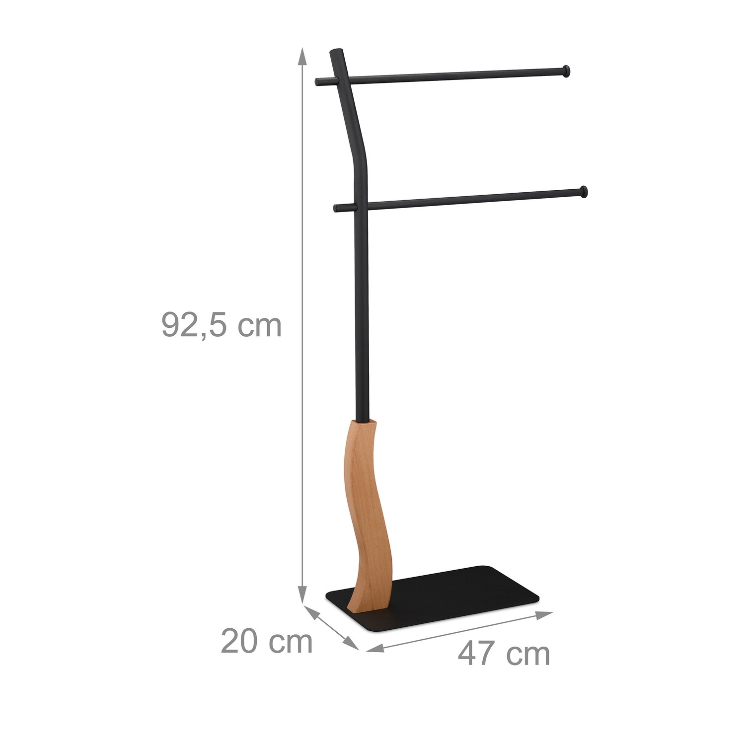 Vertikaler Handtuchhalter