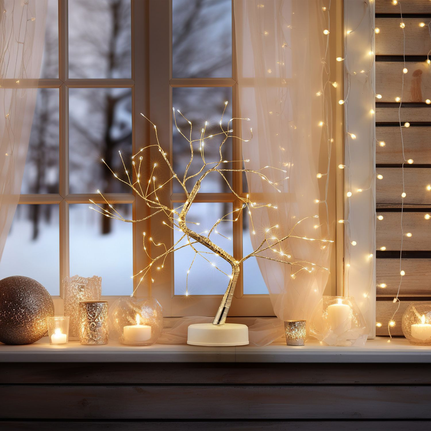 Albero LED per uso interno