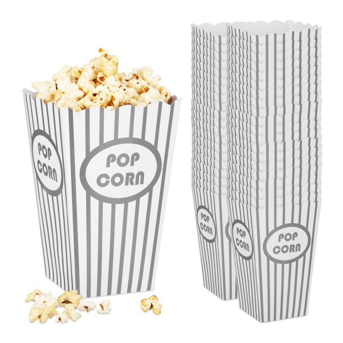 Sacs de pop-corn, 48 pièces