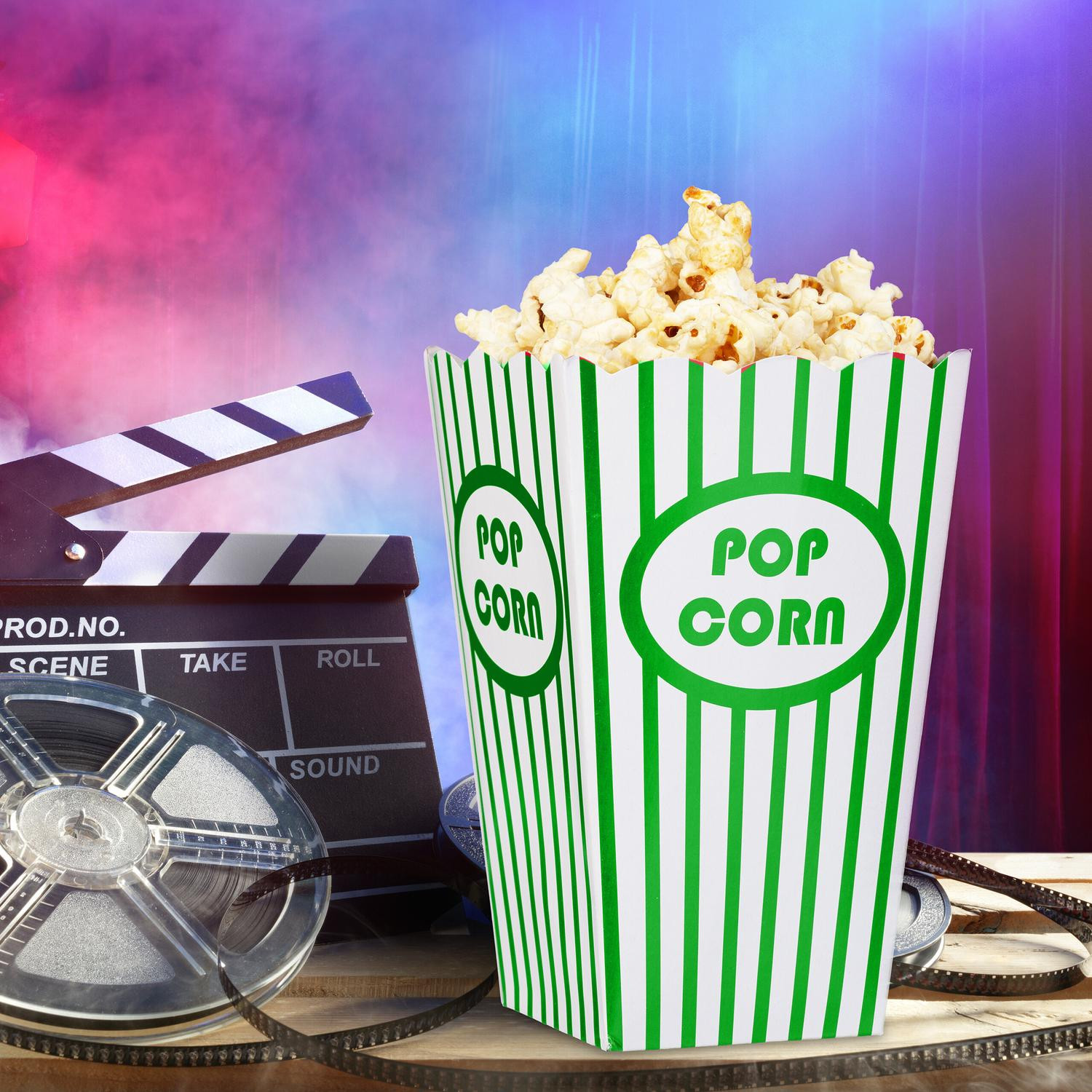 Sacs de pop-corn, 48 pièces