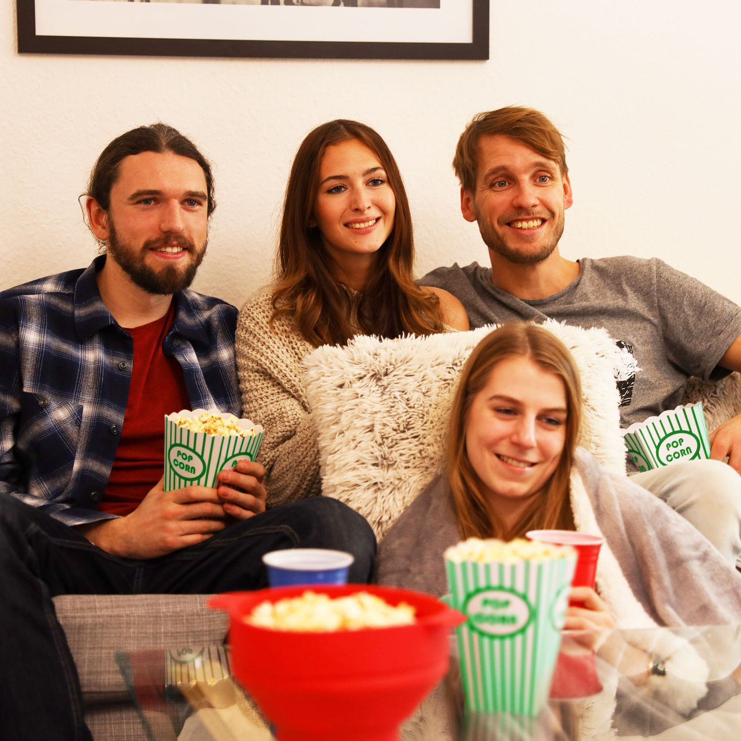 Popcorn bags, 48 ​​pcs