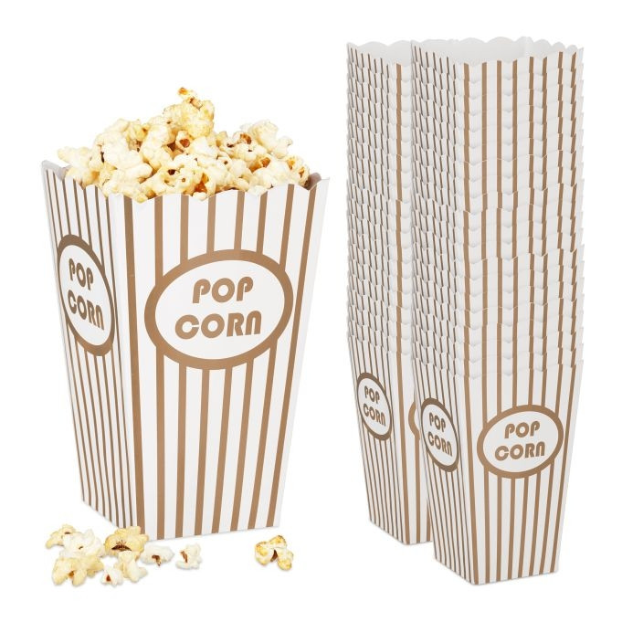 Sacchetti per popcorn, 48 pezzi