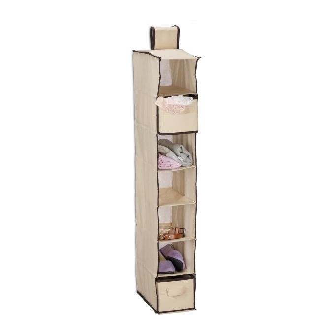 Hanging shelf Wardrobe 7 compartments