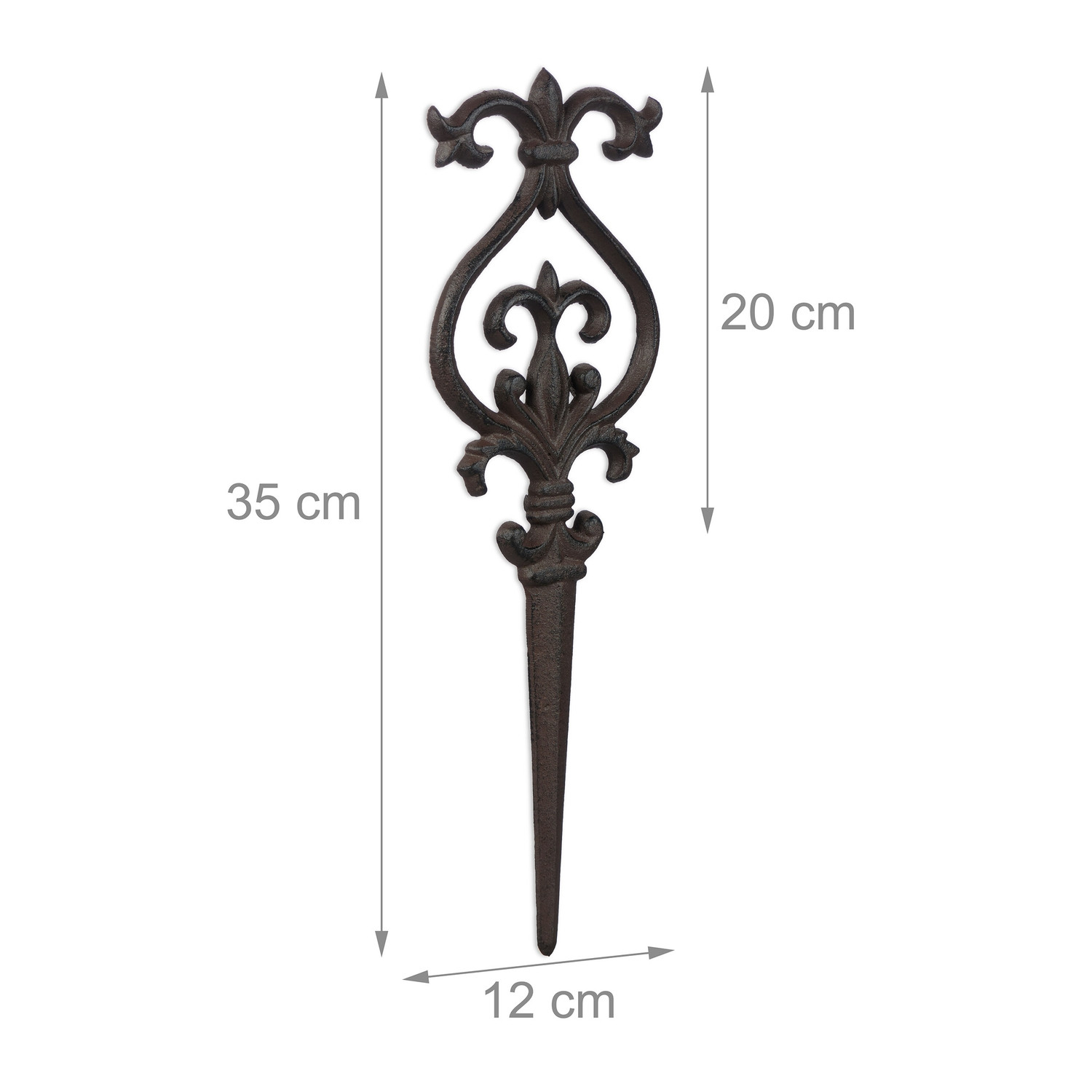 Antiker Gartenstecker 2er Set