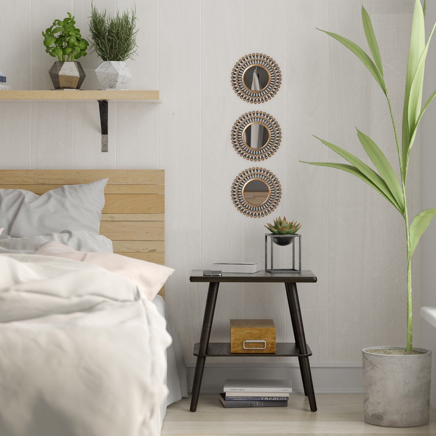 Set di 3 specchi solari