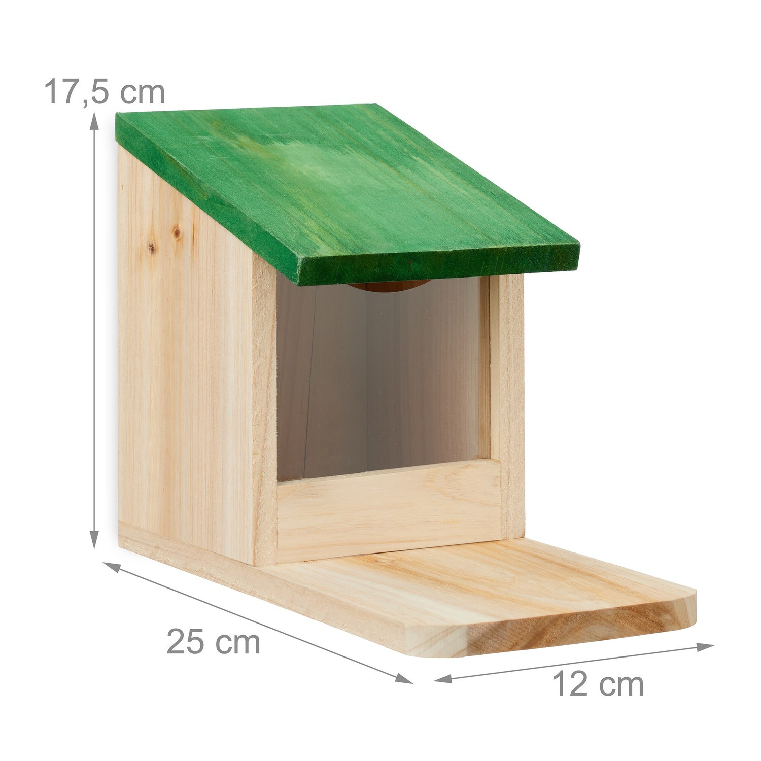 Eichhörnchenfutterhaus Holz