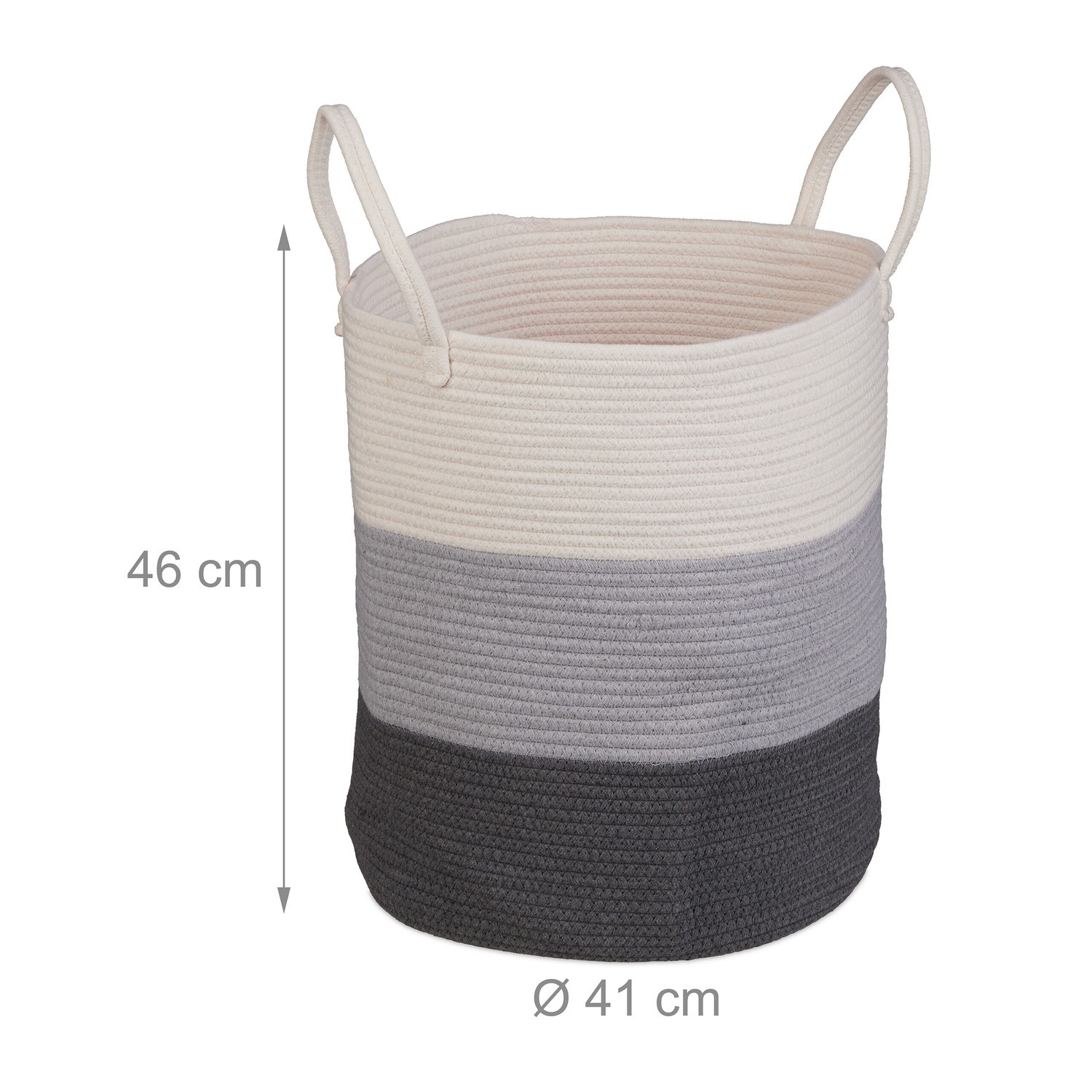 Cesta de almacenamiento de algodón