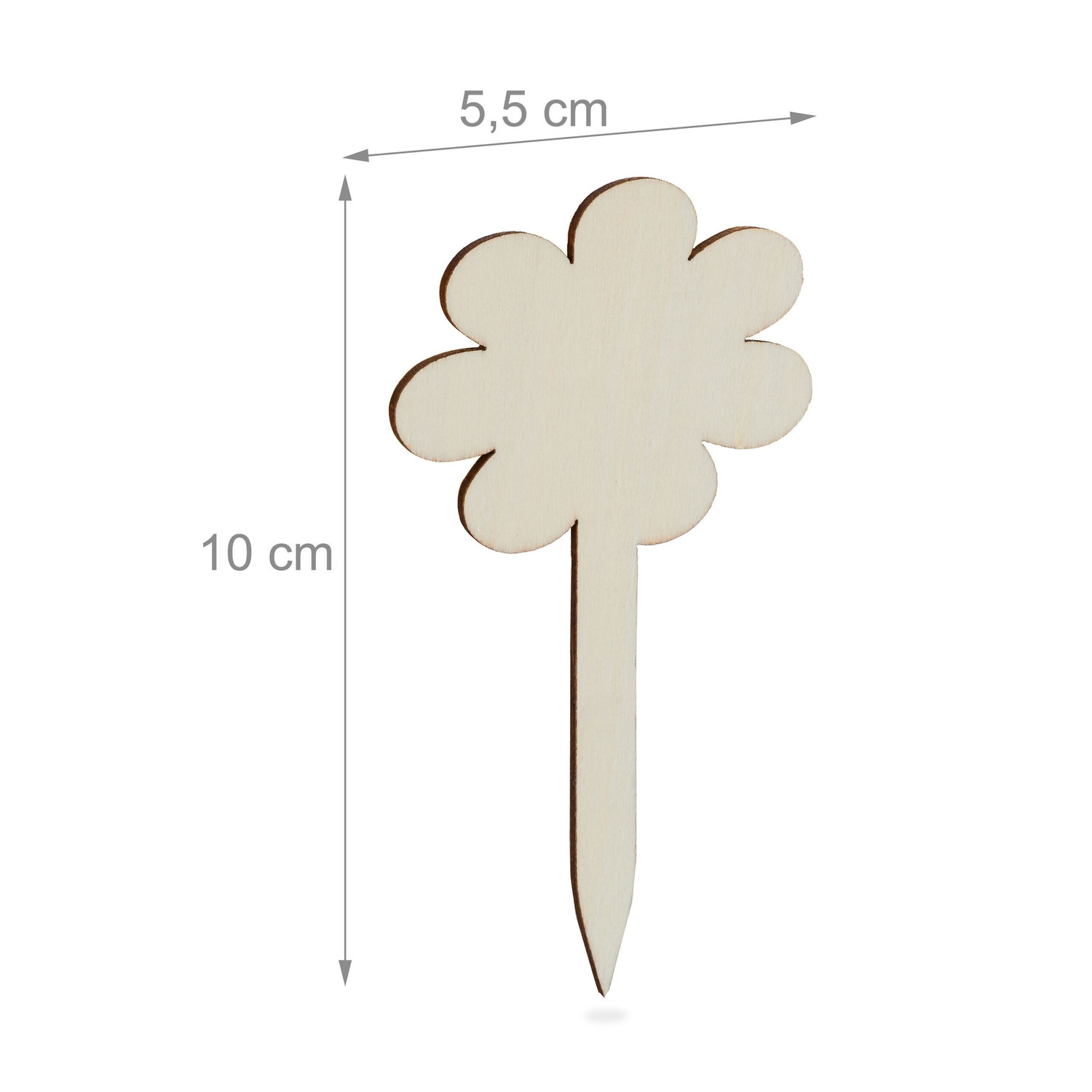 Tappi per piante in legno - 100 pezzi
